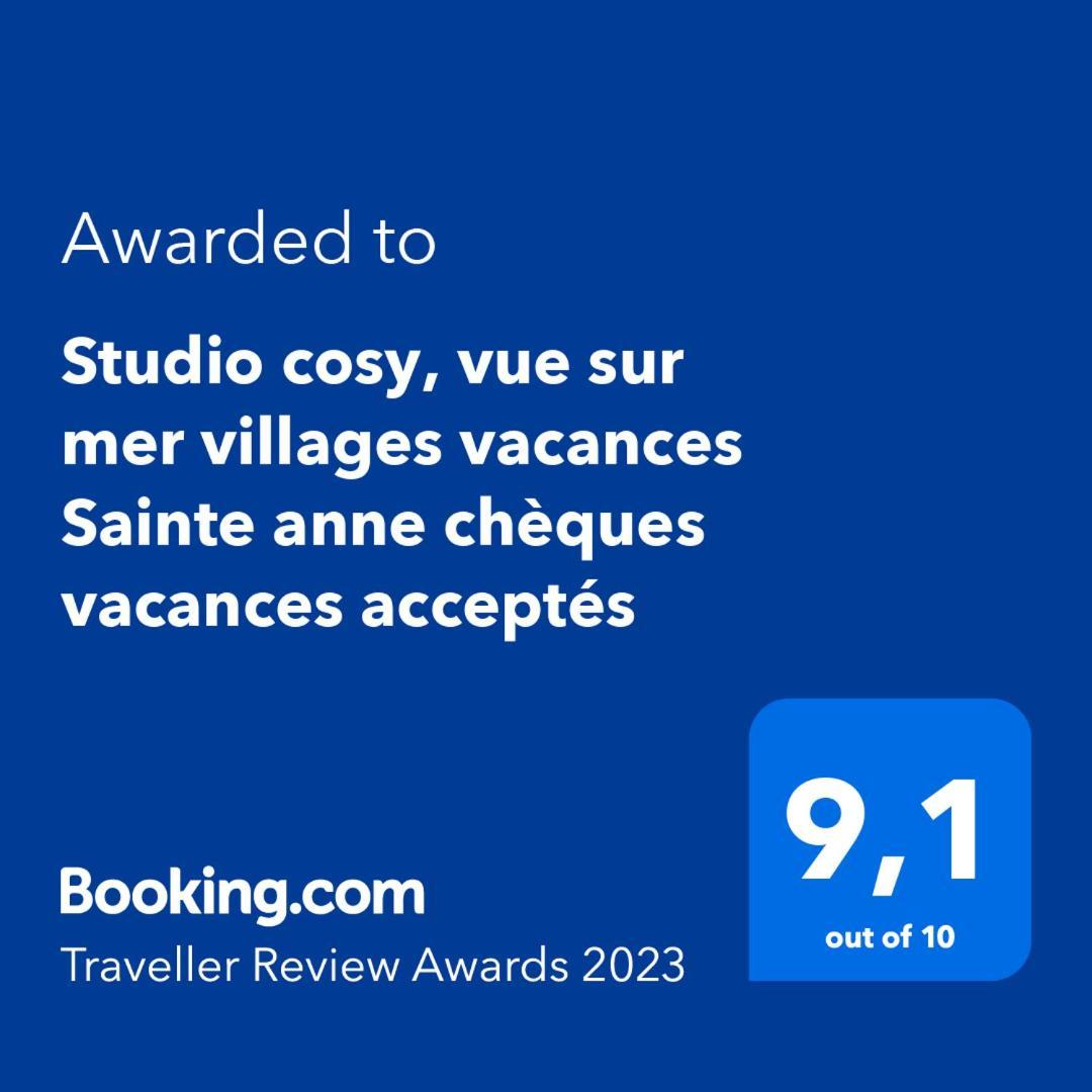 Studio Cosy, Vue Sur Mer Villages Vacances Sainte Anne Cheques Vacances Acceptes Bilik gambar